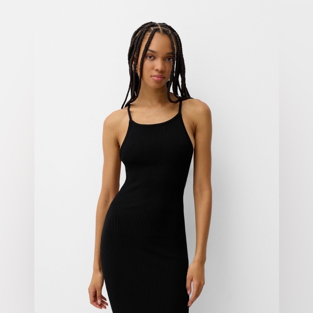 Bershka NWT Black Mini Dress Women’s Size XS